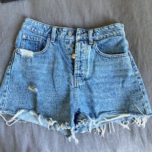 Zara denim shorts